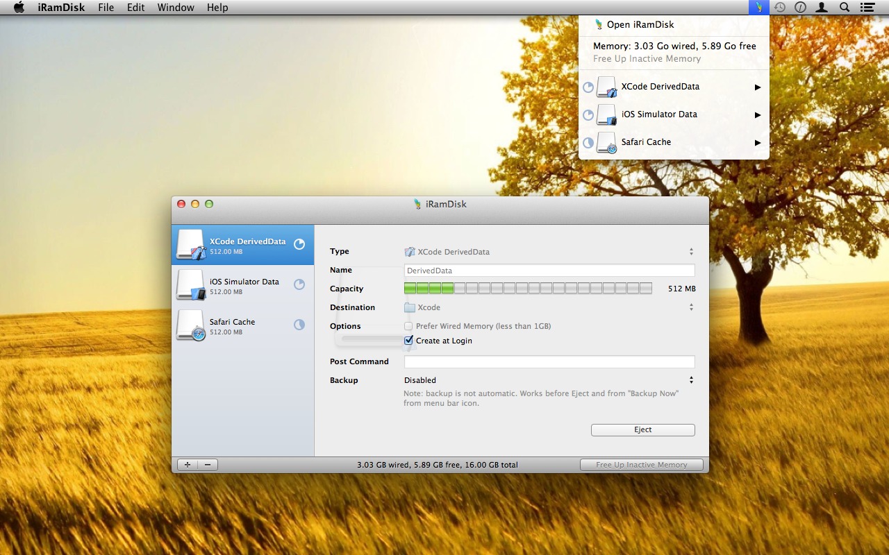 iRamDisk 3.5.1