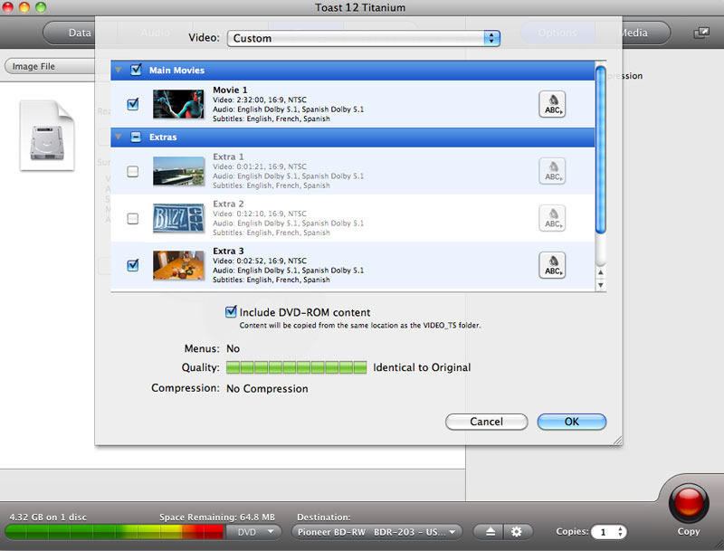 [Roxio] Toast Titanium 14.1 - Phần mềm ghi đĩa và hơn nữa Mac OSX