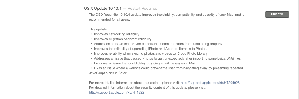 [Fshare] OS X Yosemite 10.10.4 Delta Update