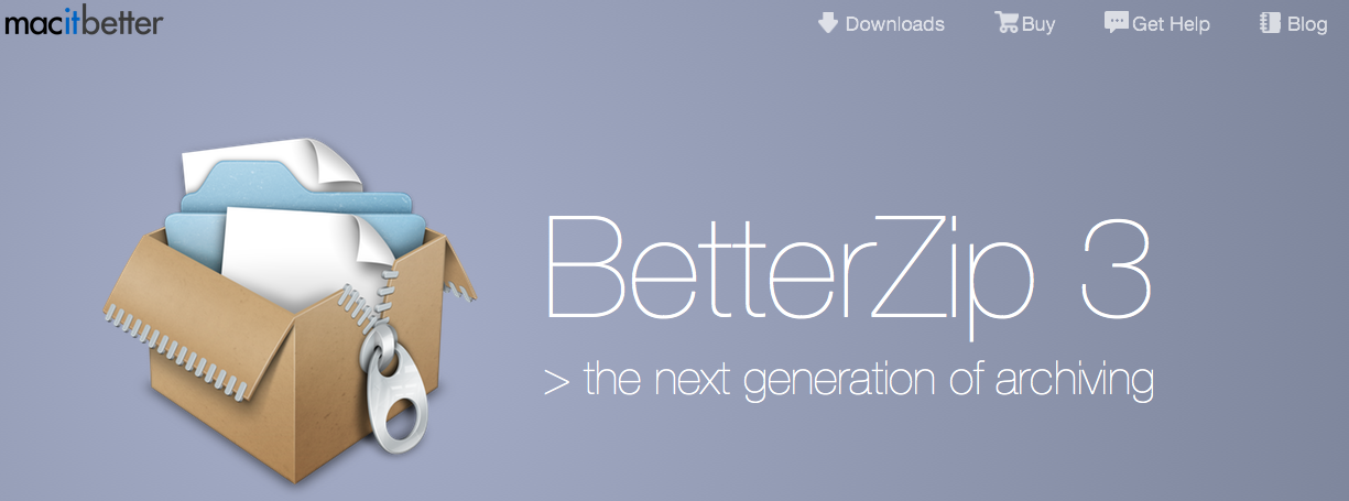 BetterZip 3.0.3 ◆ Phân mềm nén và giải nén trên MacOS