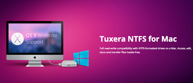 Tuxera NTFS 2015 - Đọc và Ghi dữ liệu lên ổ cứng định dạng NTFS cho Mac OS X
