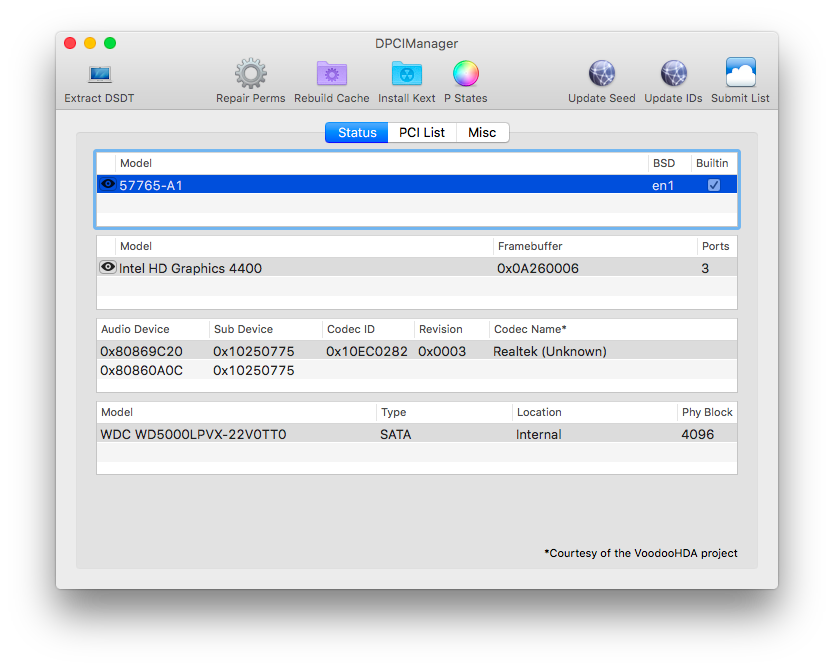 [Giúp đỡ] Đã nhận được Audio trong DPCIManager nhưng vẫn mute trên El Capitan