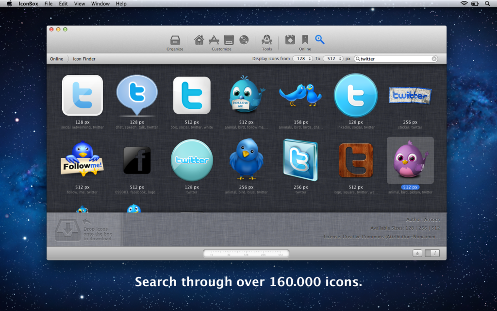 IconBox 2.6.5 – Customize and organize icons across your Mac