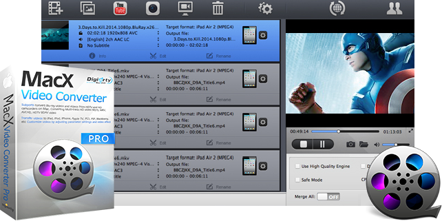 Macx Video Converter Pro 5.5.7 - Convert tất cả định dạng video nhanh chóng và mạnh mẽ