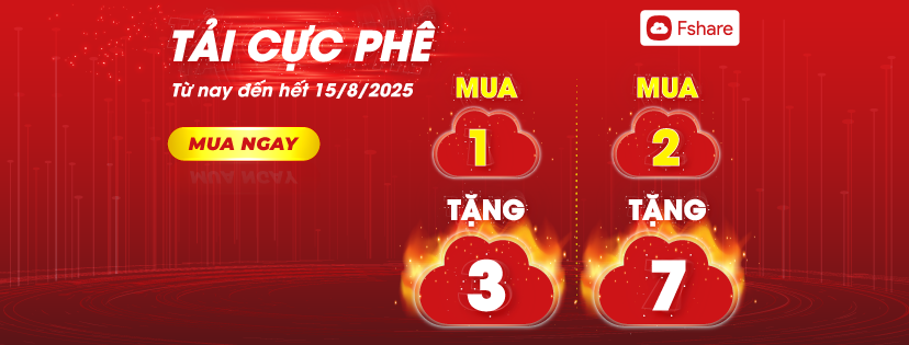 [Khuyến mãi Fshare tháng 8] Nhập Mã Ưu Đãi – Tải Cực Phê